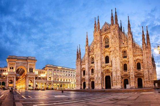 Duomo Cathedral in Milan, Italy