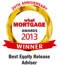 Best Equity Release Broker - What Mortgage Awards 2013