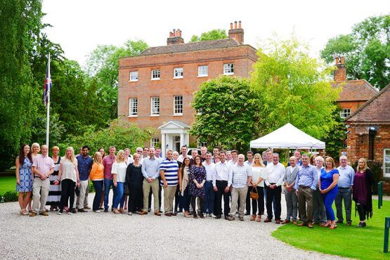 Bower staff celebrating 10th anniversary