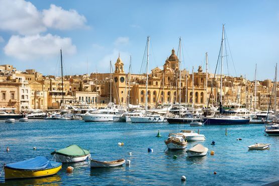 Valletta harbour, Malta