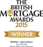 British Mortgage Awards 2015 Winner - Broker - Equity Release