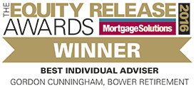 Equity Release Awards Winner, Best Individual Adviser - Gordon Cunningham