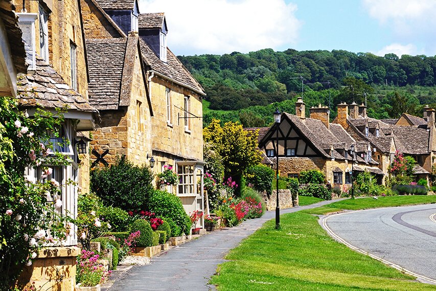 Homes in the Cotswald, UK