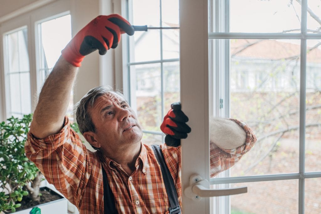 New windows being fitted to improve home efficiency, being funded with equity release