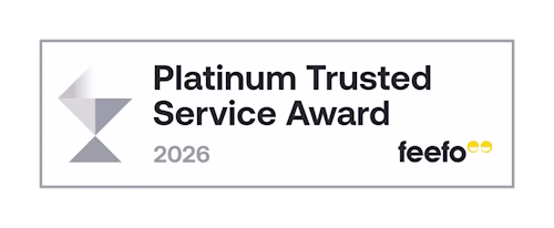 img feefo platinum trusted service award 2026